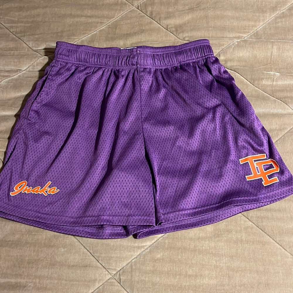 Inaka power purple shorts, worn once